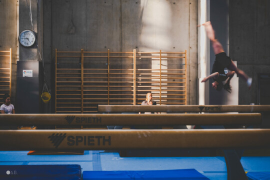 Agnieszka Budzyńska zajęcia z akrobatyki w Zespół Szkół Sportowych im. Janusza Kusocińskiego w Zabrzu