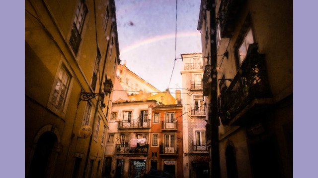 Rainbow in Lisboa