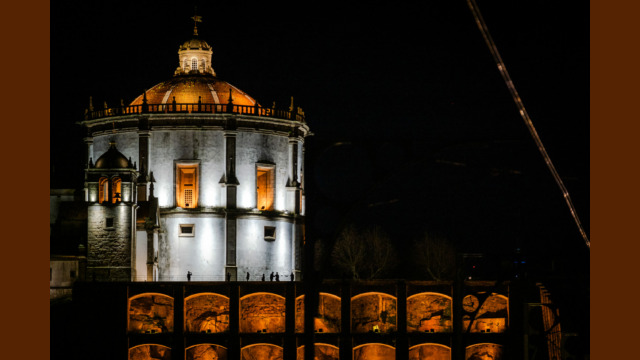 Porto at night