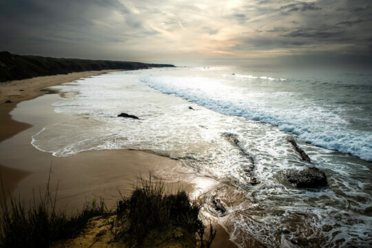 One of Portugal's sandy beaches.