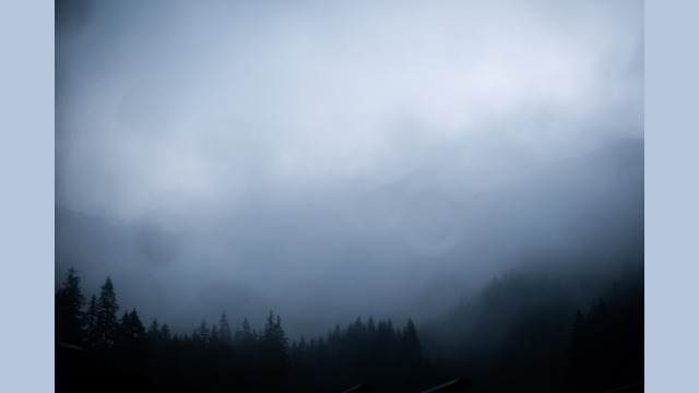 Zamglone Tatry