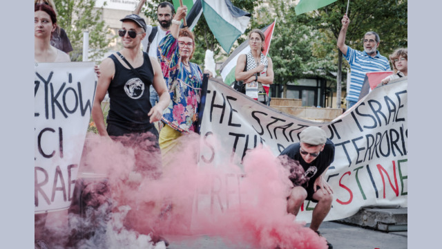 Copyright: Agnieszka Budzyńska Protest na ulicy Katowice