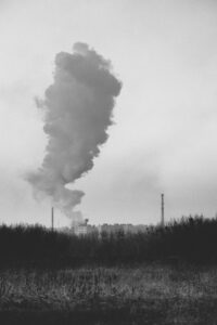 Chmura z komina
