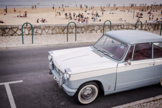 Zabytkowe auto w Cascais