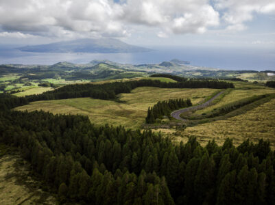 Widok na Pico z Harty